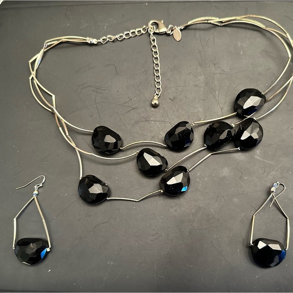 Chico’s Necklace and Earring Set - Picture 1 of 6